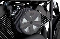 Vance & Hines - Vance & Hines VO2 Skullcap Crown - Vented - Black - 71019 - Image 2