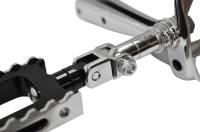 LA Choppers - LA Choppers Early-Style Footpeg Mount Adapters - Chrome - LA-7202-01 - Image 2