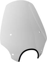 Memphis Shades - Memphis Shades El Paso Sportshield Windshield (7in. Cutout) - 17in. - Solar - MEP5219 - Image 1
