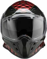 Z1R - Z1R Nemesis Thunderbird Helmet - 0101-17102 - Black/Red - Small - Image 2