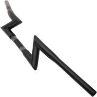 LA Choppers - LA Choppers 1-1/4in. Outlaw Z-Bar Handlebar - Flat Black - LA-7310-00M - Image 2