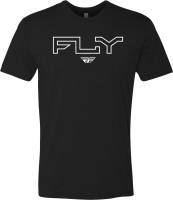 Fly Racing - Fly Racing Fly Edge Youth T-Shirt - 354-0308YL - Black - Large - Image 1
