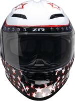 Z1R - Z1R Jackal Patriot Helmet - 0101-15412 - Red/White/Blue - X-Small - Image 2
