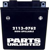 Parts Unlimited - Parts Unlimited AGM Factory Activated Maintenance-Free Battery - 2113-0762 - Image 2