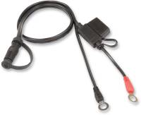 Tecmate - Tecmate Waterproof Battery Lead - 20in. L  - 1/4in/M6 - 16AWG/1.31mm2 - O-21 - Image 1