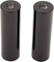 LA Choppers - LA Choppers 4in. Straight Risers For Kage Fighter Handlebars - Gloss Black - LA-7335-04RB - Image 2