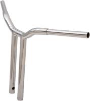 LA Choppers - LA Choppers 1-1/4in. Straight Risers for Welded Kage Fighter T-Bars - Chrome - LA-7337-16 - Image 2