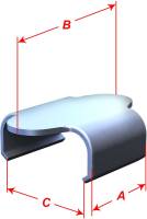 Camso - Camso Track Clip - Replaces Camoplast 012-0101 - AFT120107 - Image 2