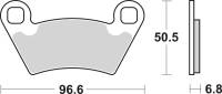 SBS - SBS SI Sintered Brake Pads - 800SI - Image 2