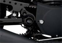 Drag Specialties - Drag Specialties Swingarm Pivot Bolt Covers - Gloss Black - C16-0225B - Image 2