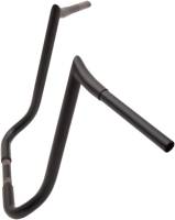 LA Choppers - LA Choppers 1-1/4in. Prime Ape Handlebars - 18in. Rise - Fat Black - LA-7352-18M - Image 2