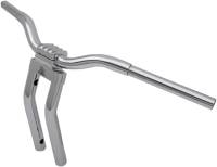LA Choppers - LA Choppers 1-1/4in. Kage Fighter Pullback Heights T-Bar - 12in. Rise - Chrome - LA-7336-12 - Image 2