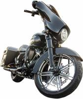 Arlen Ness - Arlen Ness Forged Billet 7 Valve Front Rim - 21in. x 3.50in. - Black - 10301-204 - Image 2