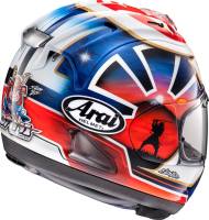 Arai Helmets - Arai Helmets Corsair-X Dani Samurai-2 Helmet - 0101-15773 - Blue/Red - X-Small - Image 2