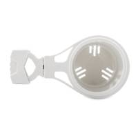 Camco - Camco Clamp-On Rail Mounted Cup Holder - Small for Up to 1-1/4" Rail - White - Image 3
