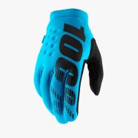 100% - 100% Brisker Gloves - 10016-494-12 - Turquoise - Large - Image 1