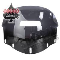 Klock Werks - Klock Werks 14in./18in. Flare Windshield - Vented - Dark Smoke - KWW-06-0260 - Image 2