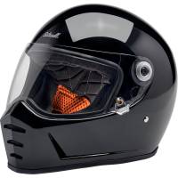 Biltwell Inc. - Biltwell Inc. Lane Splitter Solid Helmet - 1004-101-501 - Gloss Black - X-Small - Image 1