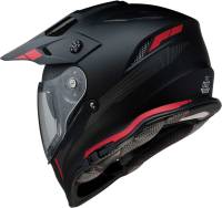 Z1R - Z1R Range Dual Sport Helmet - 0140-0014 - Black/Red - Small - Image 4