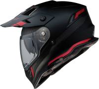 Z1R - Z1R Range Dual Sport Helmet - 0140-0014 - Black/Red - Small - Image 3