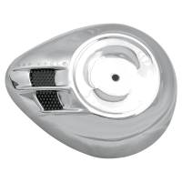 S&S Cycle - S&S Cycle Stealth Air Cleaner Cover - Air Stream - Chrome - 170-0118 - Image 1