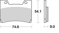 SBS - SBS HF Ceramic Brake Pads - 645HF - Image 2