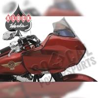 Klock Werks - Klock Werks Sport Flare Windshield - 8in. - Tint - KWW-01-0194 - Image 4