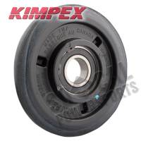 Kimpex - Kimpex Colored Idler Wheel - 135mm x 1in. - Black - 298926 - Image 2