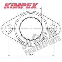 Kimpex - Kimpex Carburetor Mounting Flange - 301750 - Image 2