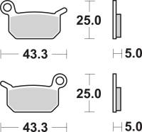 SBS - SBS SI Sintered Brake Pads - 794SI - Image 2