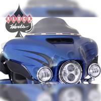 Klock Werks - Klock Werks Flare Windshield - 6.5in. - Dark Smoke - KWW-01-0199-2014 - Image 3