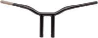 LA Choppers - LA Choppers 1-1/4in. Straight Risers for Welded Kage Fighter T-Bars - Gloss Black - LA-7337-10B - Image 1