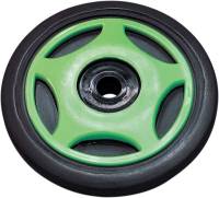 Parts Unlimited - Parts Unlimited Colored Idler Wheel - 5.63in. x .625in. (With Insert) - Green - 04-200-11 - Image 1