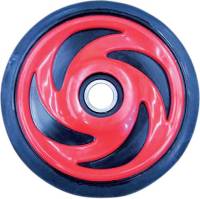 Parts Unlimited - Parts Unlimited Colored Idler Wheel - 6.38in. Thin x 20mm (No Insert) - Indy Red - R6380H-2 104A - Image 1