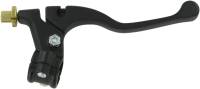 Parts Unlimited - Parts Unlimited Left Hand Shorty Style Power Lever Assembly - Black - 43-4104L - Image 2