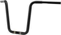 Drag Specialties - Drag Specialties 1-1/4in. Ape Hanger Touring Handlebar - 14in. - Flat Black - 0601-4263 - Image 3