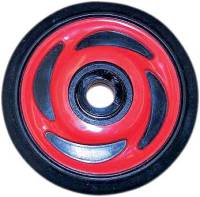 Parts Unlimited - Parts Unlimited Colored Idler Wheel - 5.35in. x .75in. (With Insert) - Indy Apple Red - R5350J-2 104C - Image 1