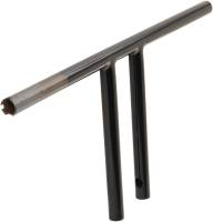 Drag Specialties - Drag Specialties 1in. T-Bar Handlebar - 10in. - Black - 0601-4222 - Image 2