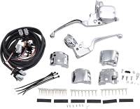 Drag Specialties - Drag Specialties Chrome Handlebar Control Kit with Mechanical Clutch with Switch - 0610-0529 - Image 1