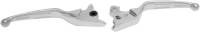 Drag Specialties - Drag Specialties Slotted Wide Blade Lever Set - Chrome - 0610-0220 - Image 1