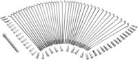 Drag Specialties - Drag Specialties Stainless Steel 6 3/4in. Spoke Set for Custom Chrome 17in. Rim - DS-380201 - Image 1