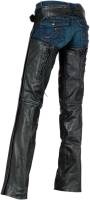 Z1R - Z1R Sabot Womens Chaps - 2815-0097 - Black - Medium - Image 2
