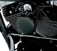 Drag Specialties - Drag Specialties Horn Cover - Smooth Black - 76705B4 - Image 3