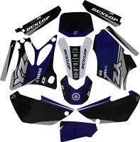 DCOR - DCOR COR 9 Yamaha Complete Graphics Kit - Black - 20-50-101 - Image 1