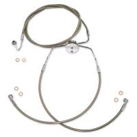 Magnum - Magnum Clear Coated XR Stainless Lower Front Brakeline Kit - SSC1110-00 - Image 1