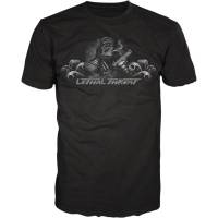 Lethal Threat - Lethal Threat Pistol Packing Gorilla T-Shirt - LT20732L - Black/Gray - Large - Image 1
