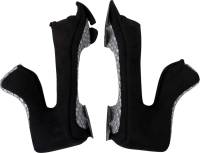 Moose Racing - Moose Racing Cheek Pads for F.I. Vaporwave Youth Helmets - Gray - Lg - 0134-3627 - Image 2