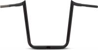 LA Choppers - LA Choppers 1-1/4in. Hefty Prime Ape Handlebars - 18in. Rise - Gloss Black - LA-7353-18B - Image 1
