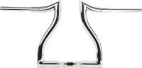 LA Choppers - LA Choppers 1-1/2in. Hammerhead Handlebar - 12in. - Chrome - LA-7326-12 - Image 1