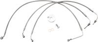 LA Choppers - LA Choppers Stainless Brake Line - Mini Ape Hangers - LA-8154B08 - Image 2